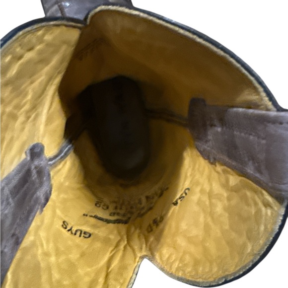 EUC Tin Haul Men's 9.5 D “Money Maker” Leather Western Boots. Worn Couple Times - Picture 15 of 16